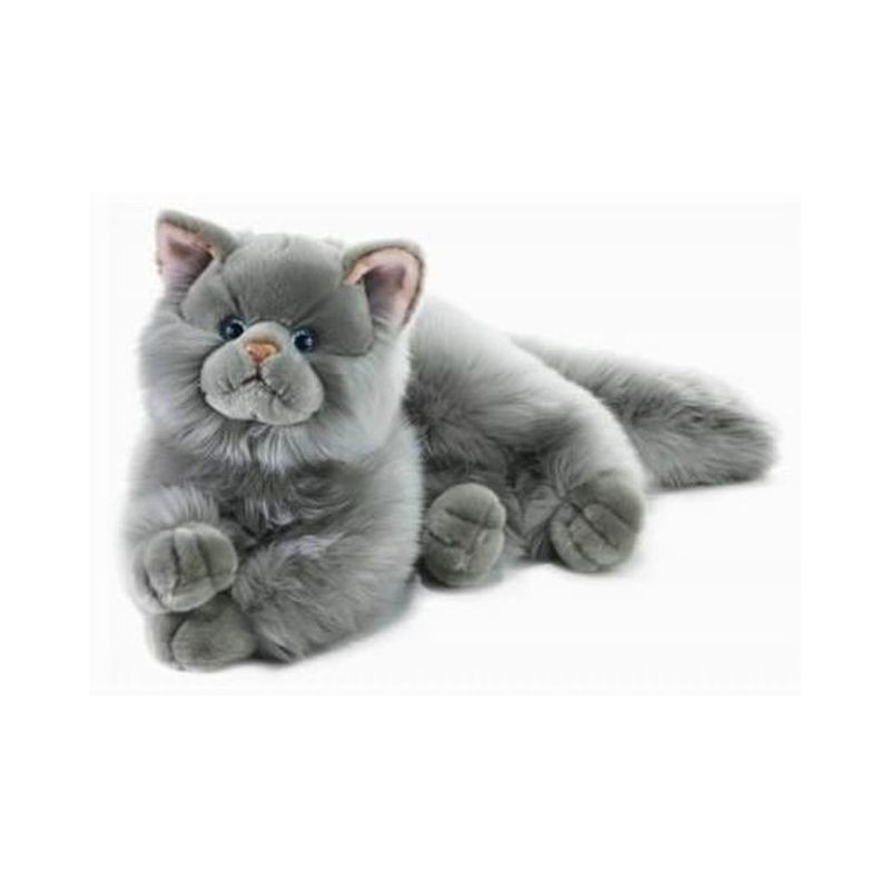 LEONARD GATTO SDRAIATO 40 CM. L. EAN 8029956159671 INGROSSO PELUCHE MORBIDOSI