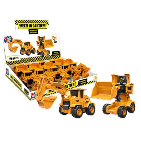 INGROSSO ROBOT RUSPA ED ESCAVATO