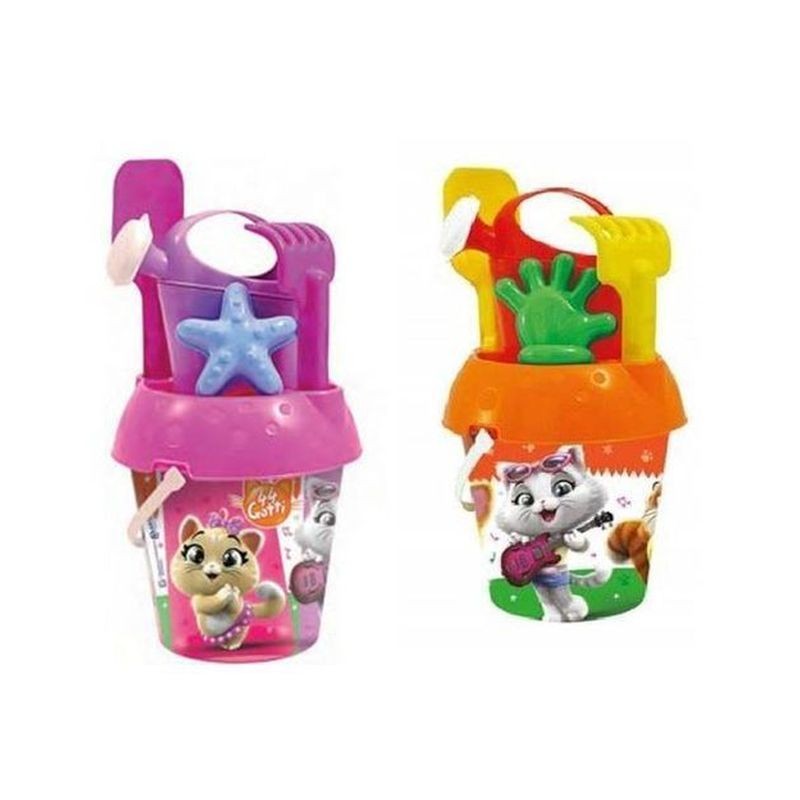 SECCHIELLO D.18 C/INNAFFIATOIO 44 GATTI H.31CM EAN  INGROSSO SECCHIELLI CON FORMINE