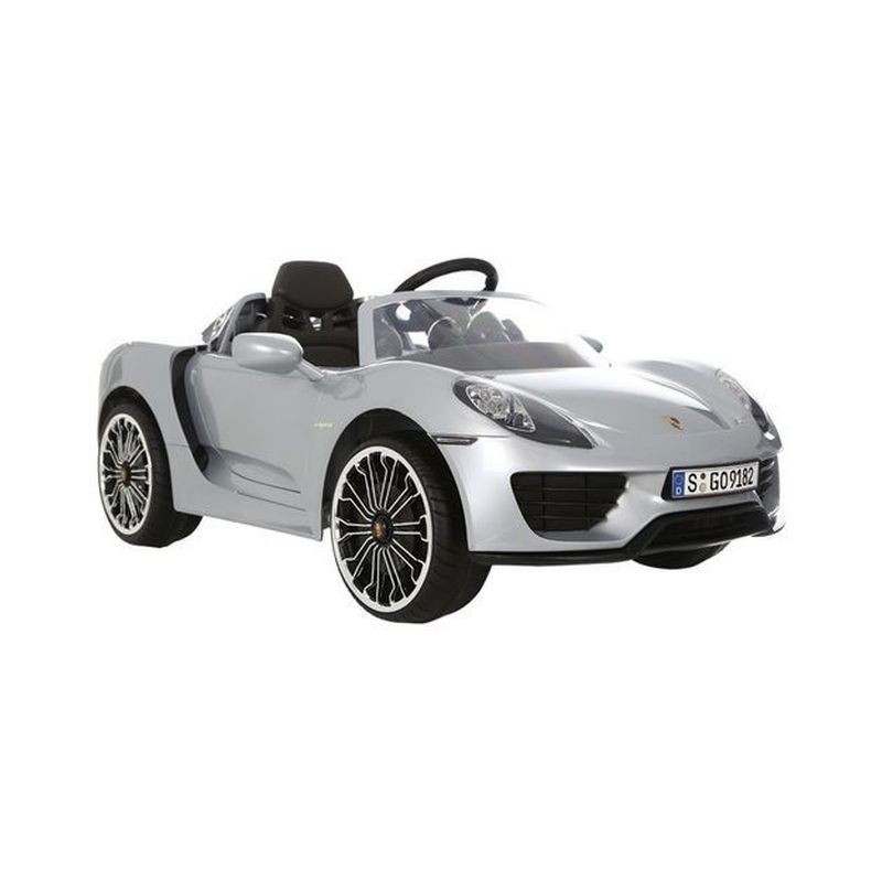 PORSCHE 918 SPYDER 12V RC SILVER EAN 4894662311521 INGROSSO AUTO CON RADIOCOMANDO