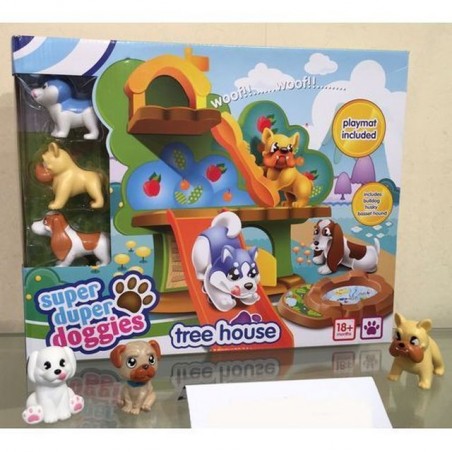 CASA DEI CUCCIOLI C/3 CANI 38X6X30CM +18MESI EAN 8010362436302 INGROSSO GIOCHI PRIMA INFANZIA