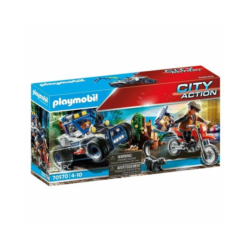 PLAYMOBIL 70570 QUAD DELLA POLIZIA CON L ADRO EAN 4008789705709 INGROSSO PLAYMOBIL CITY ACTION
