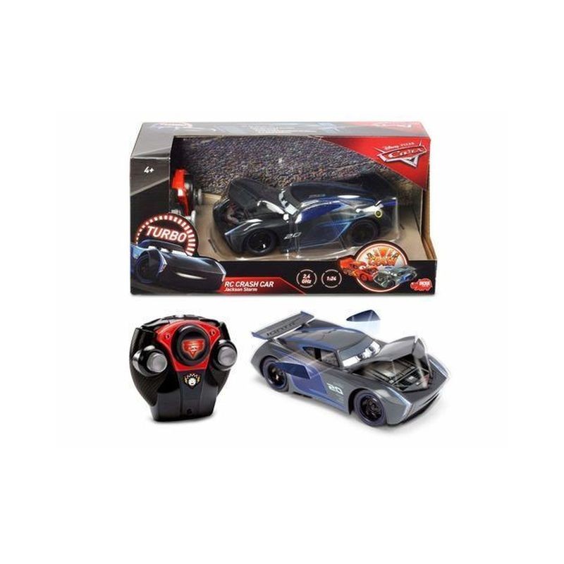 CARS 3 JACKSON STORM R/C CRAZY CRASH EAN 4006333050343 INGROSSO AUTO CON RADIOCOMANDO
