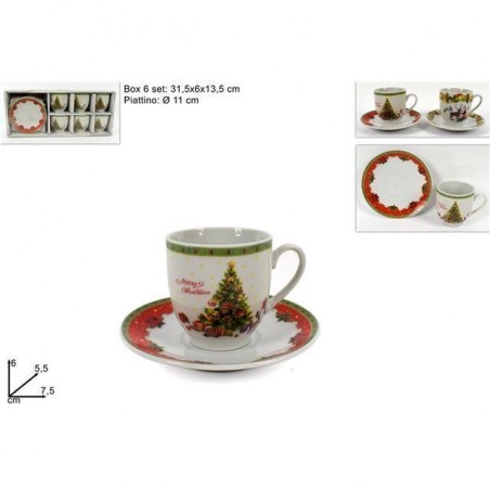 INGROSSO TAZZINE C/PIATTINI SET