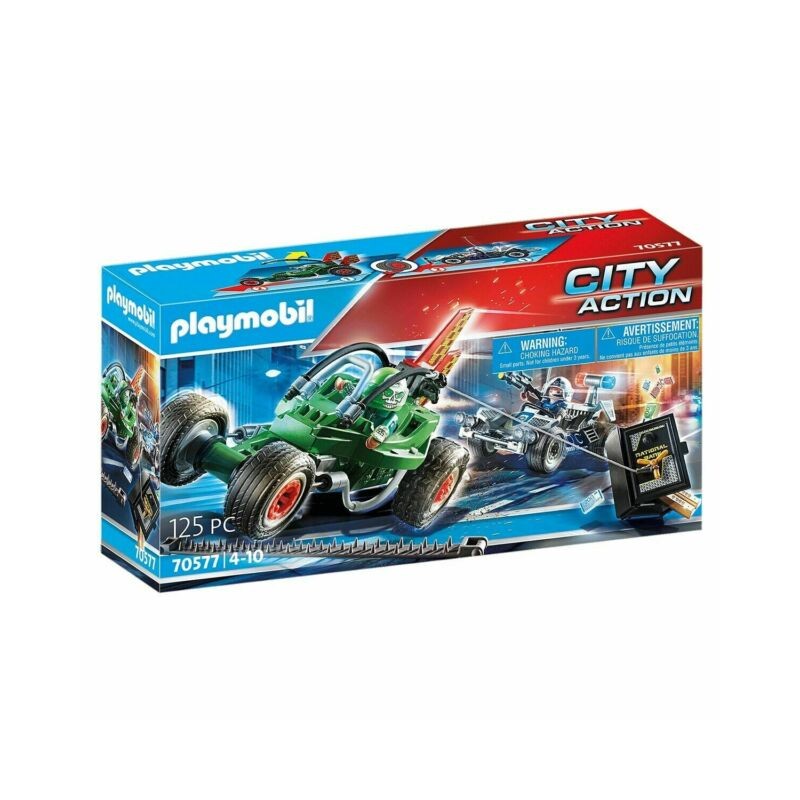 PLAYMOBIL 70577 KART DELLA POLIZIA E FUG GITIVO EAN 4008789705778 INGROSSO PLAYMOBIL CITY ACTION