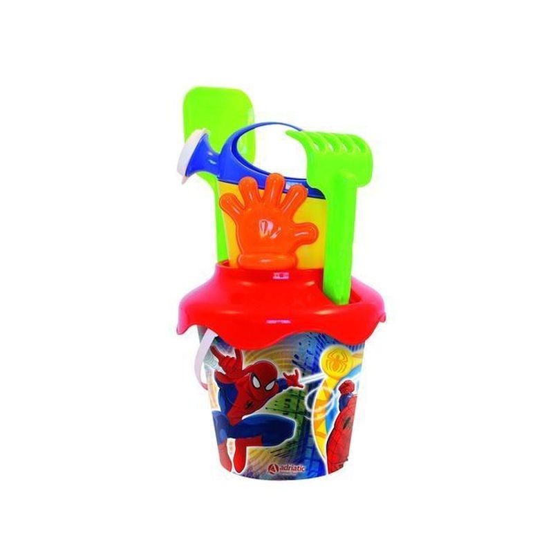 SECCHIELLO D.20CM SPIDERMAN+INNAFFIATOIO H.33CM +2ANNI EAN 8002936764003 INGROSSO SECCHIELLI CON FORMINE