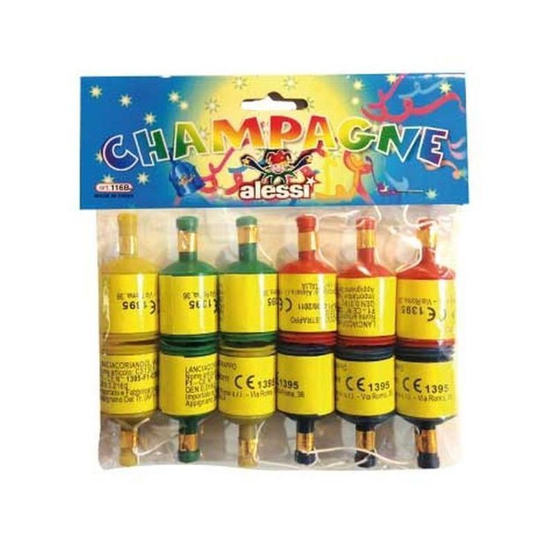 BOTTIGLIETTA LANCIA STELLE FILANTI 12PZ IN BLISTER