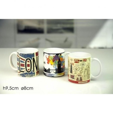 INGROSSO TAZZA DECORAZIONE LONDO