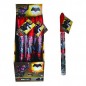 BOLLE DI SAPONE SPADA SUPERMAN/BATMAN L.37CM +3ANNI EAN 5055114317624 INGROSSO BOLLE SAPONE E ACCESSORI