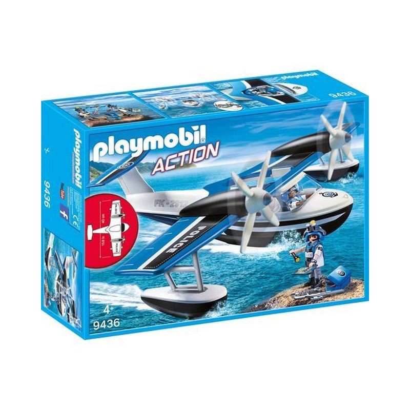 PLAYMOBIL 9436 ACTION IDROVOLANTE POLIZI 38.5X9.5X29CM EAN 4008789094360 INGROSSO PLAYMOBIL CITY ACTION