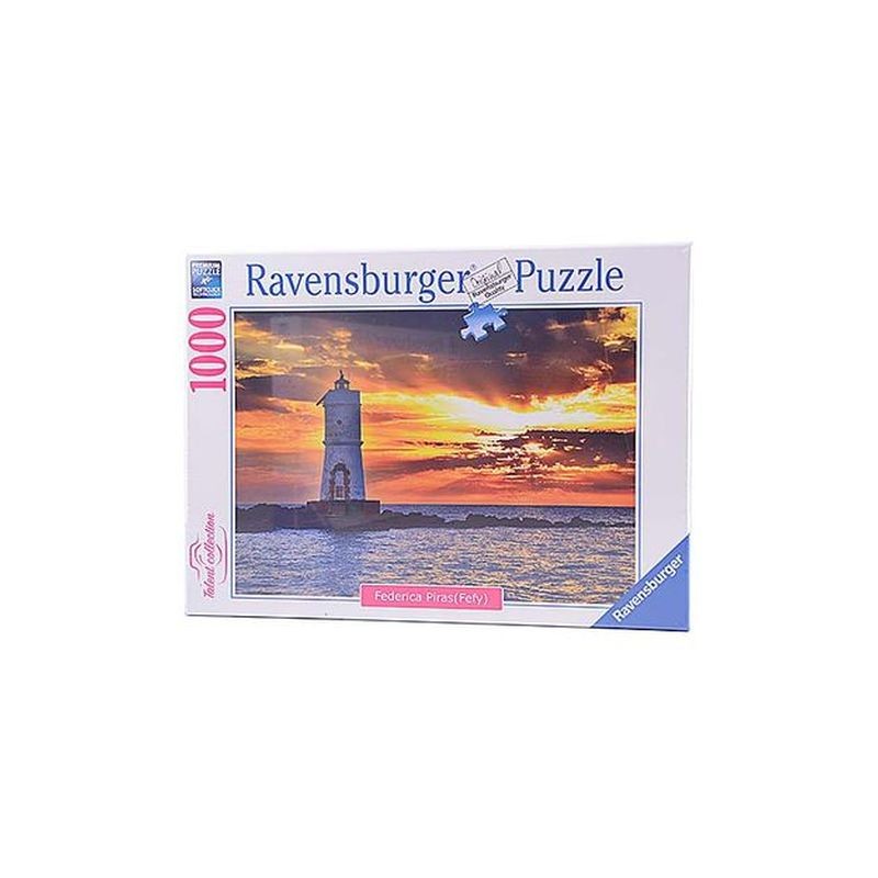 PUZZLE PZ.1000 FARO DI MANGIABARCHE ISOLA DI SANTANTIOCO EAN  INGROSSO PUZZLE CLASSICI