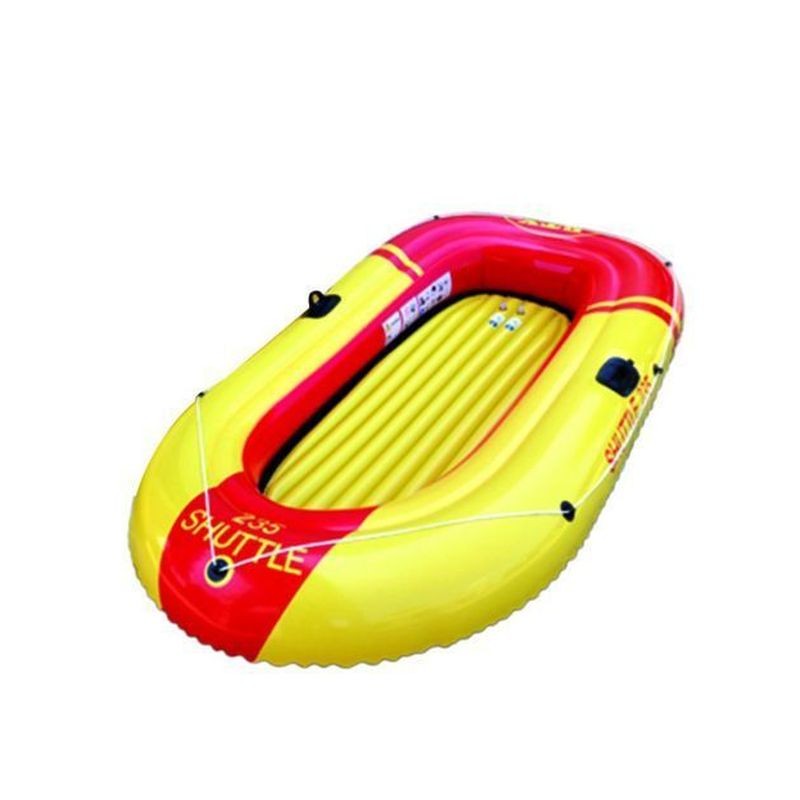 CANOTTO SHUTTLE 235 CM.235 CON MANIGLIE BICOLORE GIALLO E ROSSO EAN 8032894804237 INGROSSO CANOTTI E REMI