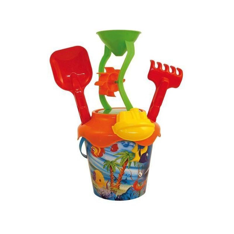 SECCHIELLO PESCI D 18 COMPLETO MULINO FORMINA PALETTA RASTRELLO EAN 8002936297006 INGROSSO SECCHIELLI CON FORMINE