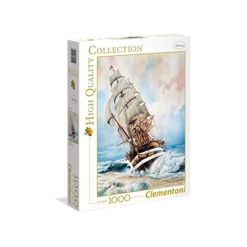 PUZZLE PZ.1000 HQC AMERIGO VESPUCCI CLEMENTONI - 5.8X28X37CM EAN 8005125394159 INGROSSO PUZZLE CLASSICI