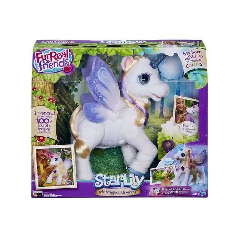 FUR REAL FRIENDS STARLILY UNICORNO PELUCHE INTERATTIVO 35X18X14CM EAN 5010994885403 INGROSSO GIOCATTOLI IN PUBBLICITA'
