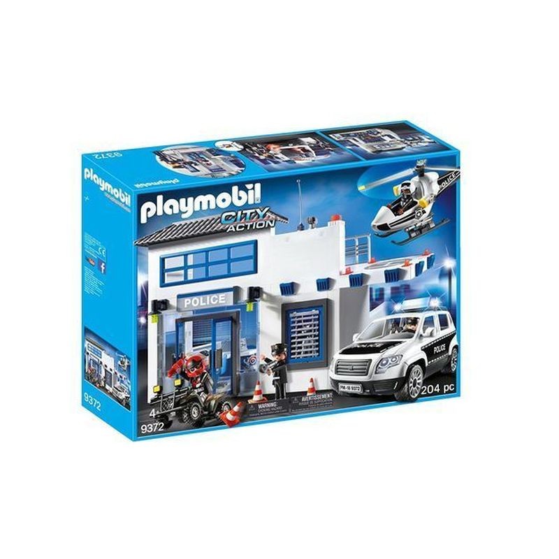 PLAYMOBIL 9372 CENTRALE DELLA POLIZIA CITY ACTION 12.5X38.5X51.5CM EAN 4008789093721 INGROSSO PLAYMOBIL CITY ACTION