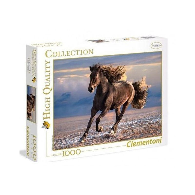 PUZZLE PZ.1000 FREE HORSE HIGH QUALITY C 69X50 SCATOLA 37X28X5.5CM EAN 8005125394203 INGROSSO PUZZLE CLASSICI