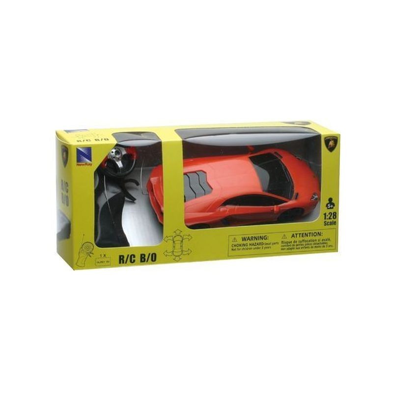 R/C LAMBORGHINI AVENTADOR PL700-4 1:28 17CM 2 ASS. +5ANNI EAN 0093577887037 INGROSSO AUTO CON RADIOCOMANDO