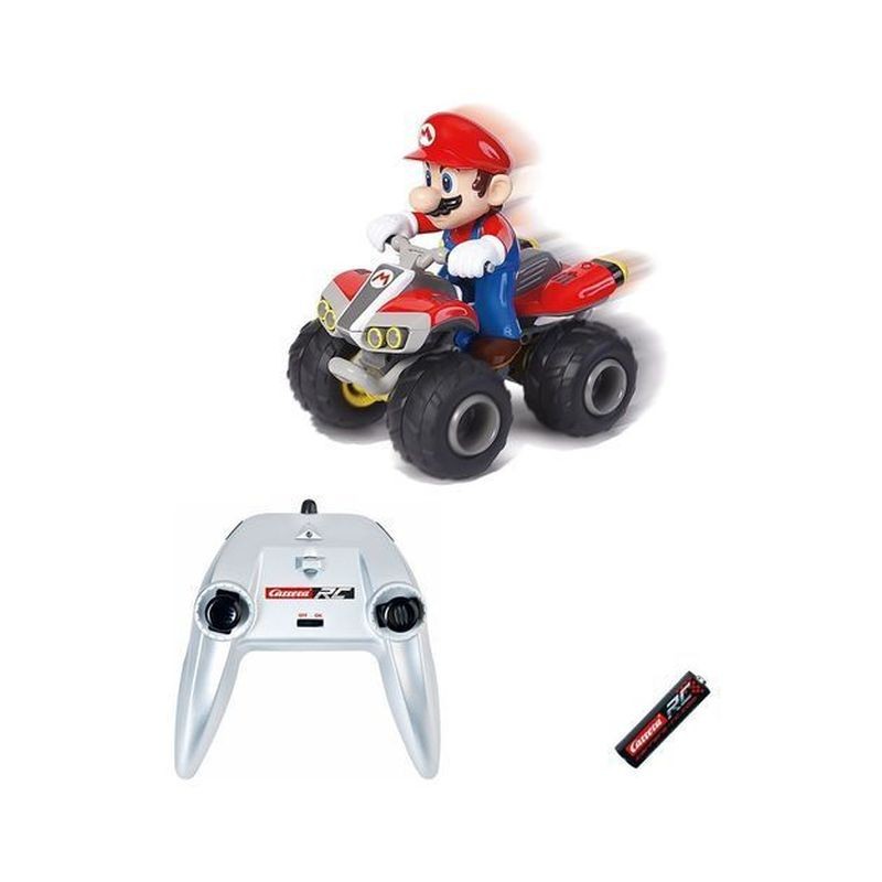 QUAD B/O MARIO KART 8 R/C 2.4GH 19.5CM 7FUNZIONI PILE INCLUSE EAN 9003150864745 INGROSSO AUTO CON RADIOCOMANDO