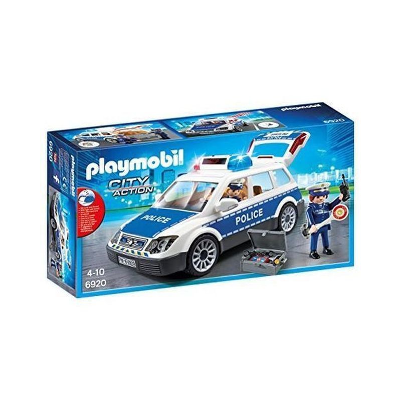 PLAYMOBIL 6920 AUTO DELLA POLIZIA CM.34.8X18.7X9 FUNZIONA CON 1 PILA AAA EAN 4008789069207 INGROSSO PLAYMOBIL CITY ACTION