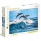 PUZZLE PZ.500 DELFINI HIGH QUALITY COLL. 49X36CM SCATOLA 34.4X25.4X4.6CM EAN 8005125350551 INGROSSO PUZZLE CLASSICI