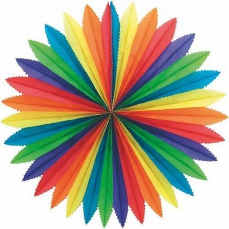 INGROSSO FESTONE ROSONE MULTICOL