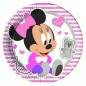 PIATTI CARTA CM.23 PZ.8 INFANT MINNIE EAN 5201184855652 INGROSSO PIATTI PER PARTY