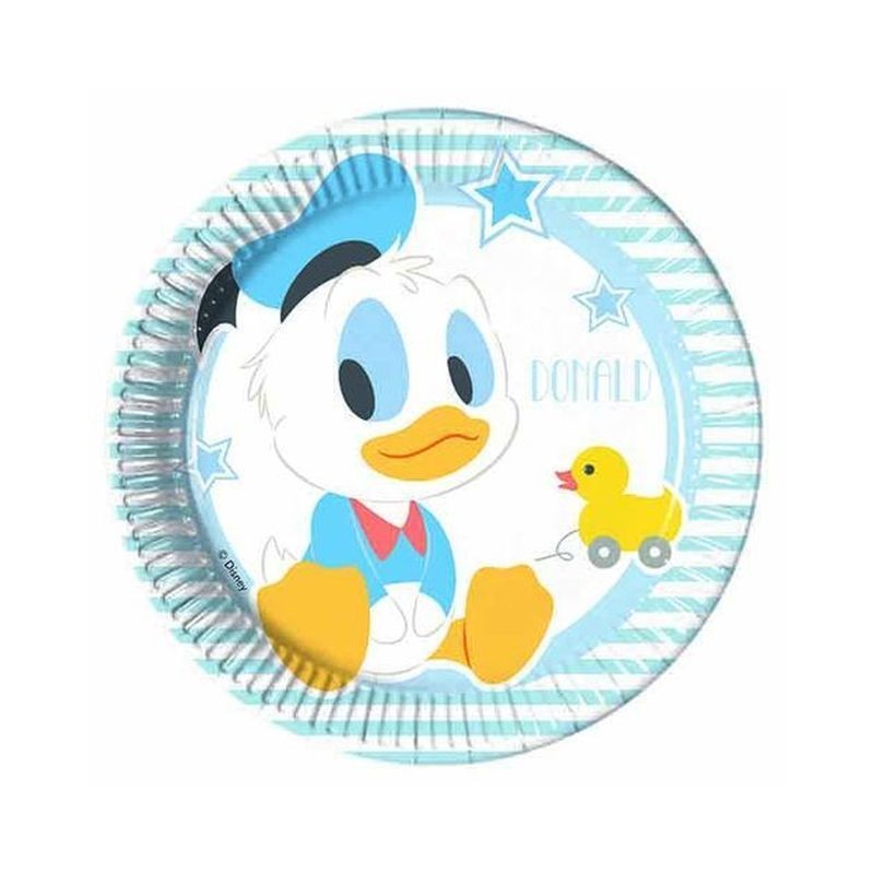 PIATTI CARTA CM.20 PZ.8 INFANT MICKEY EAN 5201184855881 INGROSSO PIATTI PER PARTY