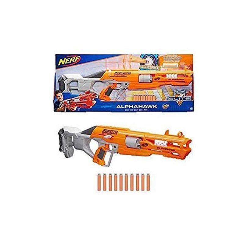 NERF ACCUSTRIKE ALPHAHAWK EAN 5010993324415 INGROSSO FUCILI E MITRA GIOCATTOLO