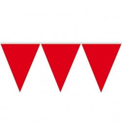 INGROSSO BANDIERINE ROSSA MT.10