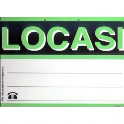 INGROSSO CARTELLO CM.23X32 LOCAS