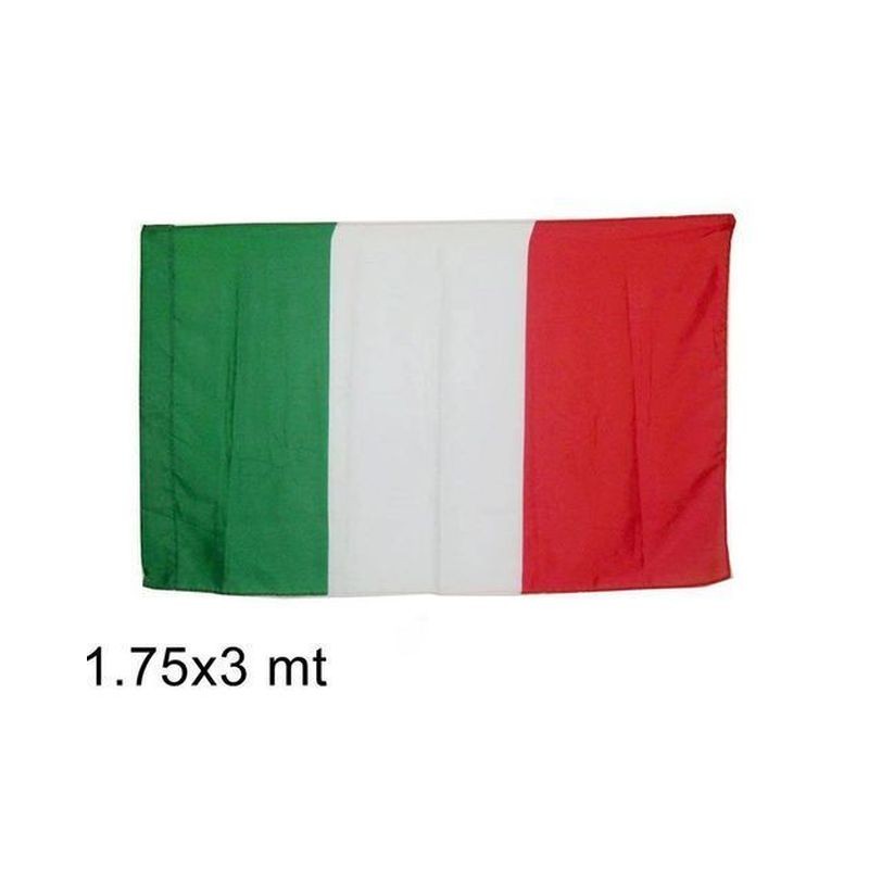 BANDIERA ITALIA 1.75X3MT ART.SF2160 EAN 8034048219508 INGROSSO BANDIERE