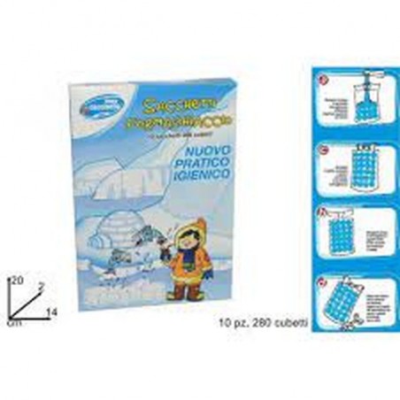 INGROSSO SACCHETTI GHIACCIO 10 P