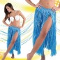 GONNA RAFIA BLU LUNGA CM 80 IN BUSTA EAN 8004761046651 INGROSSO HAWAII ACCESSORI