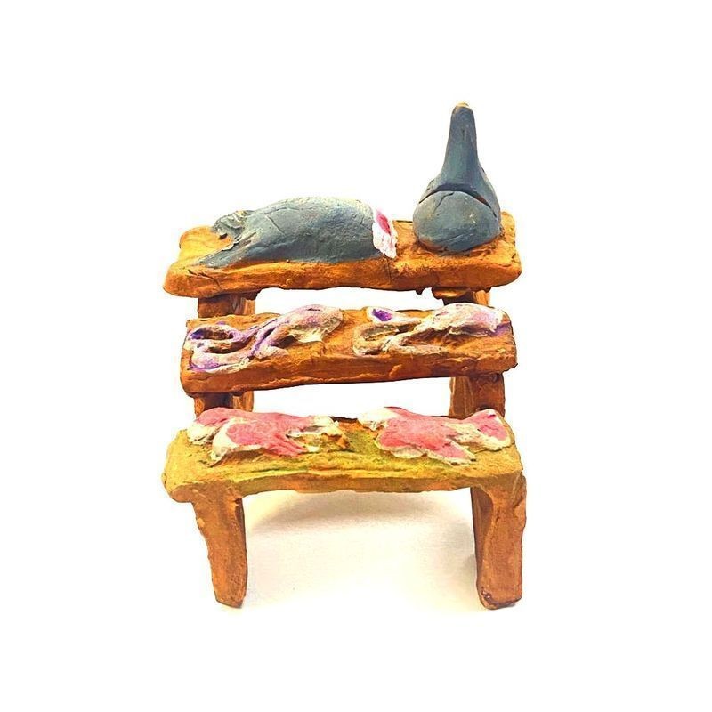 BANCO PESCA IN TERRACOTTA EAN 8030551065236 INGROSSO ACCESSORI PER IL PRESEPE