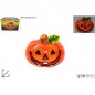 ZUCCA RUGOSA C/LUCE DIAM.CM.23 (BATT.INC EAN 8004761077891 INGROSSO DECORAZIONI HALLOWEEN