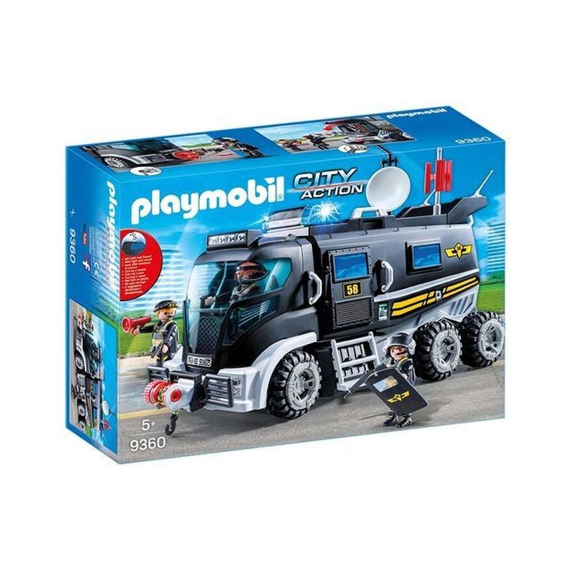 PLAYMOBIL 9360 VEICOLO UNITA' SPECIALE C/LUCI/SUONI 38,5X12,5X28,5CM EAN 4008789093608 INGROSSO PLAYMOBIL CITY ACTION