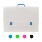 VALIGETTA IN PP TRASP. RIG. 52X38X6 EAN 8027217012079 INGROSSO PORTA DOCUMENTI SCUOLA