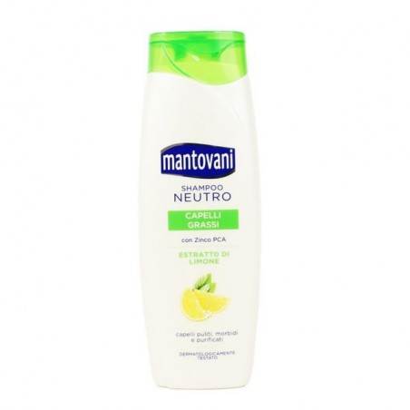 MANTOVANI SHAMPOO CAP GRASSI 400ML EAN 8002340012332 INGROSSO SHAMPOO