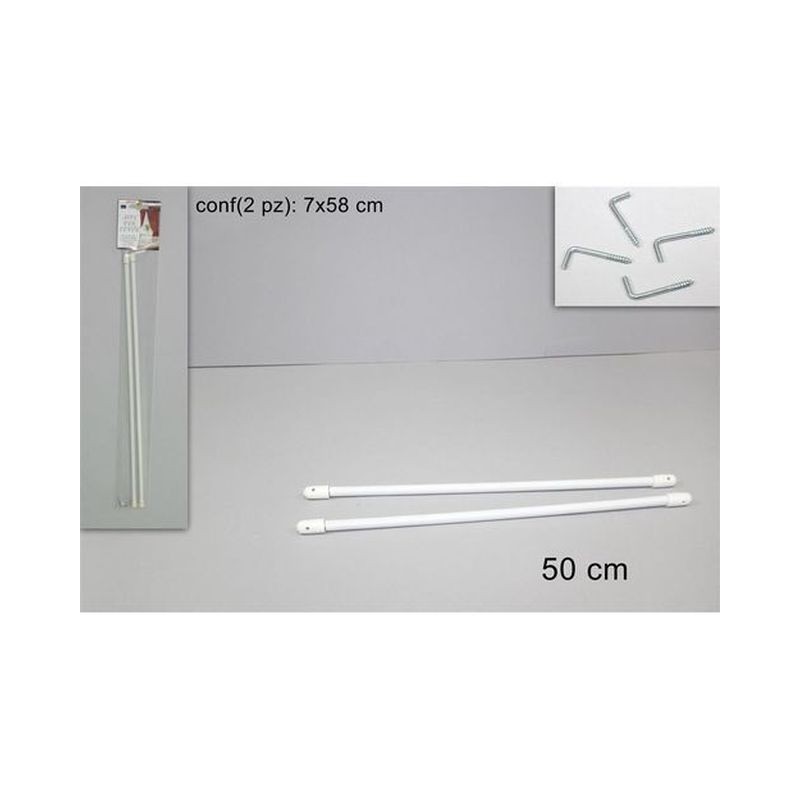 ASTE PER TENDA PLASTIFICATA TONDA 50CM EAN 8034048121665 INGROSSO VITI E CHIODI