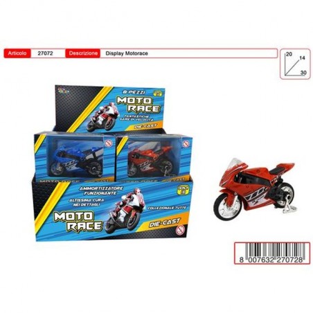 INGROSSO MOTO DIECAST CORSA