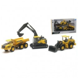INGROSSO DIECAST VOLVO 3 PCS PLA