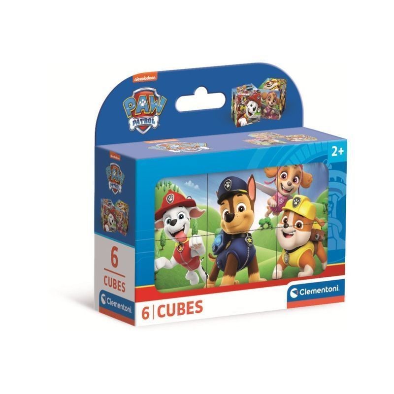 VALIGETTA 6 CUBI PAW PATROL 40658 EAN 8005125406586 INGROSSO PUZZLE CLASSICI