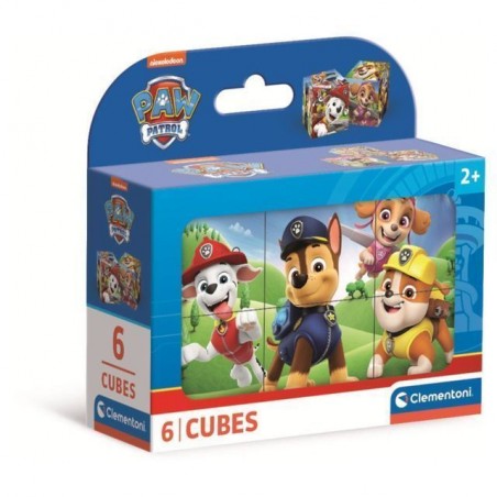 VALIGETTA 6 CUBI PAW PATROL 40658 EAN 8005125406586 INGROSSO PUZZLE CLASSICI