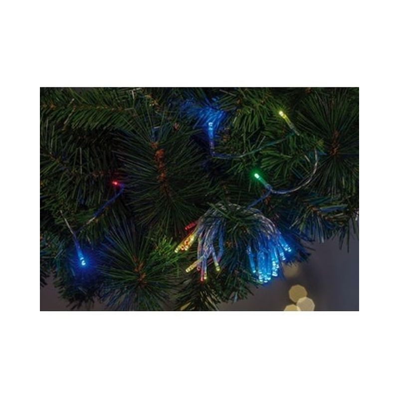 CATENA 10LED NAT. X INT. MULTICOLOR EAN 8021785524439 INGROSSO LUCI NATALIZIE