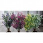 RAMOSCELLO FIORI 52CM X DECORAZ ASS4COL EAN 8021785577459 INGROSSO FIORI FINTI D'ARREDO