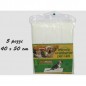 LETTIERA CANI ASSORB. SET PZ.5 CM.40X50 EAN 8027501071300 INGROSSO ARTICOLI PER ANIMALI