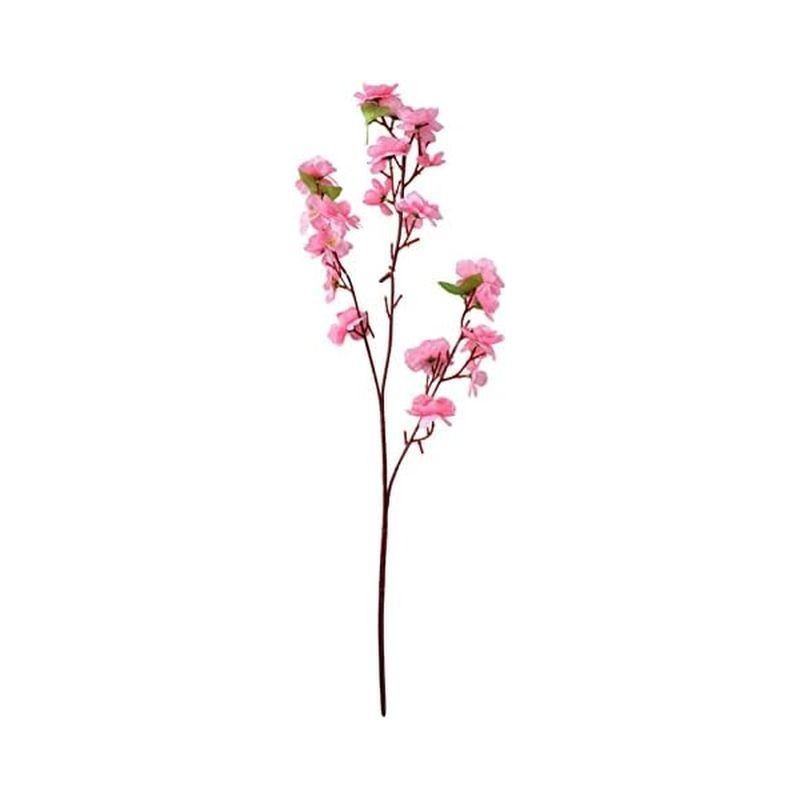 RAMO DI PESCO L.65CM. ROSA EAN 8021029726926 INGROSSO FIORI FINTI D'ARREDO