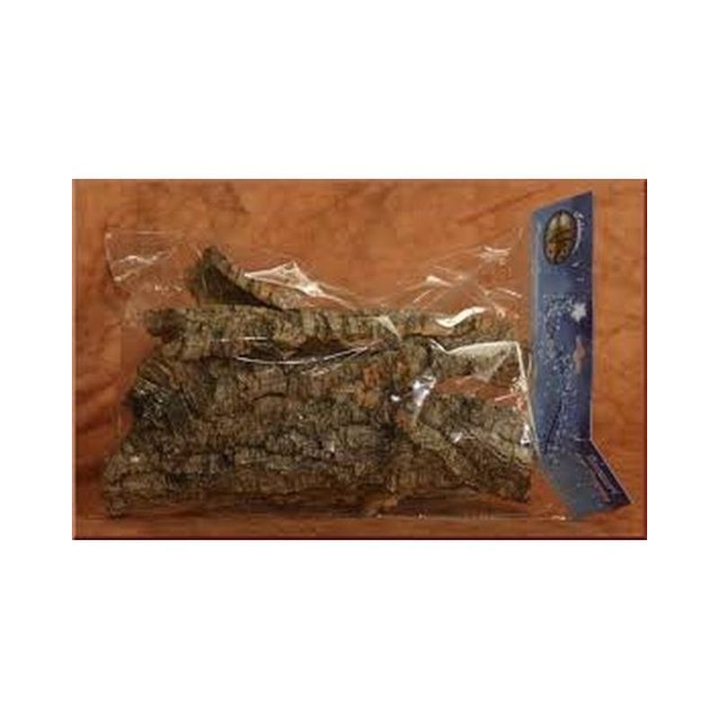 CORTECCIA SUGHERO NATURALE BUSTA 300gr EAN 8018623861399 INGROSSO ACCESSORI PER IL PRESEPE