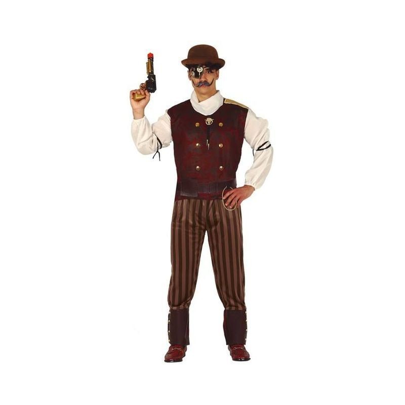 COSTUME STEAMPUNK ADULTA 52 54 EAN 8434077866047 INGROSSO COSTUMI CARNEVALE ADULTI